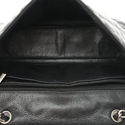 Chanel Caviar Quilted Jumbo Single Flap Black 5 of 14