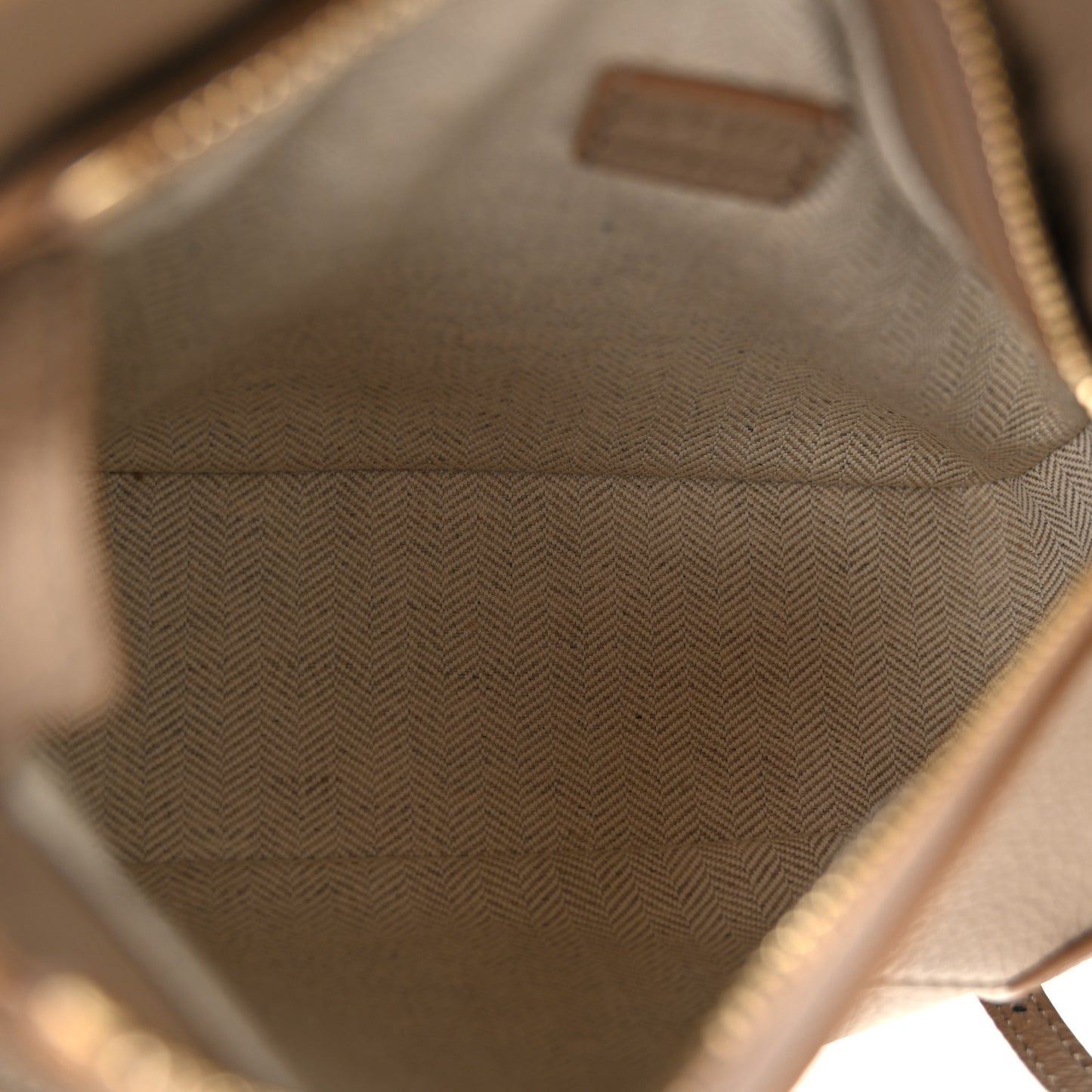 Calfskin Mini Puzzle Edge Bag Sand