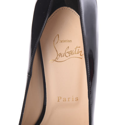 Christian Louboutin Patent Mille Dam 120 Pumps 40.5 Black 5 of 7