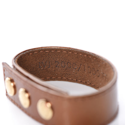 Louis Vuitton Vernis Snap Bracelet Bronze 5 of 6