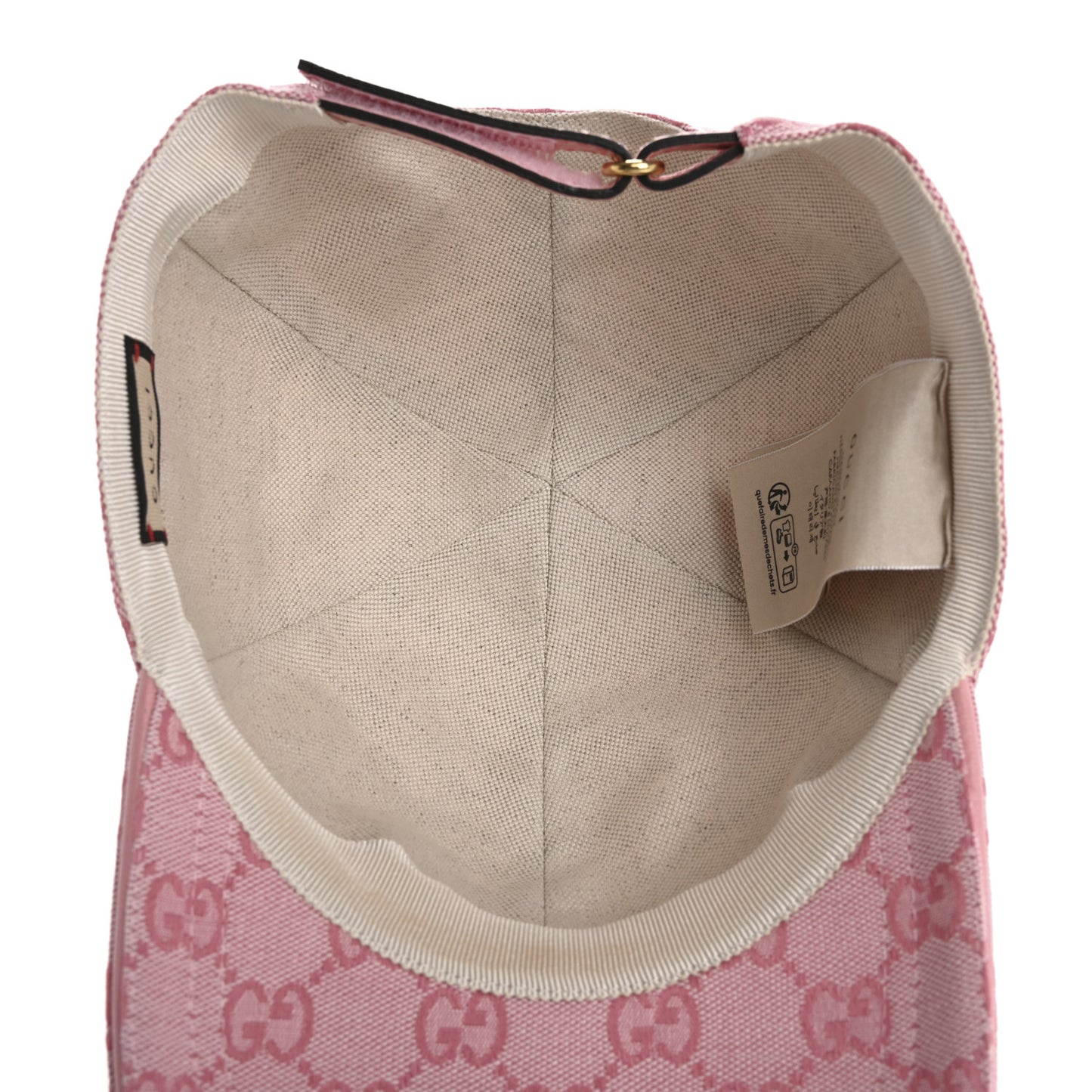 Monogram New GG Baseball Hat M Soft Cotton Candy