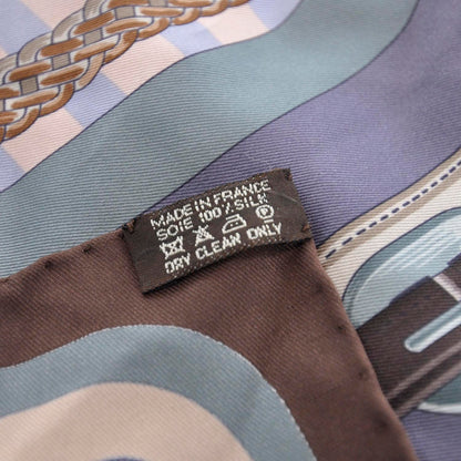 Hermes Silk Coaching Scarf 90 8 of 8