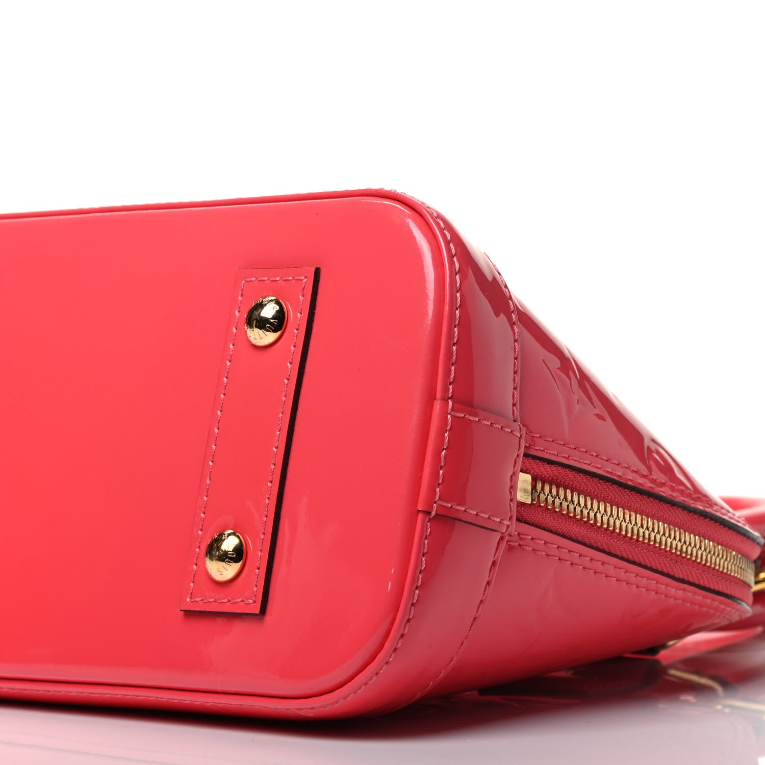 Louis Vuitton Vernis Alma BB Rose Litchi 10 of 10