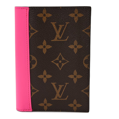 Louis Vuitton Monogram Macassar Passport Cover Fuchsia 1 of 5