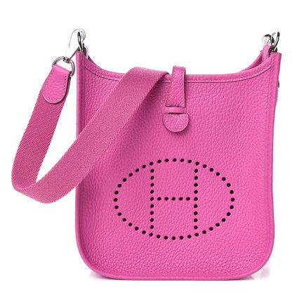 Hermes Taurillon Clemence Evelyne TPM Magnolia 1 of 11