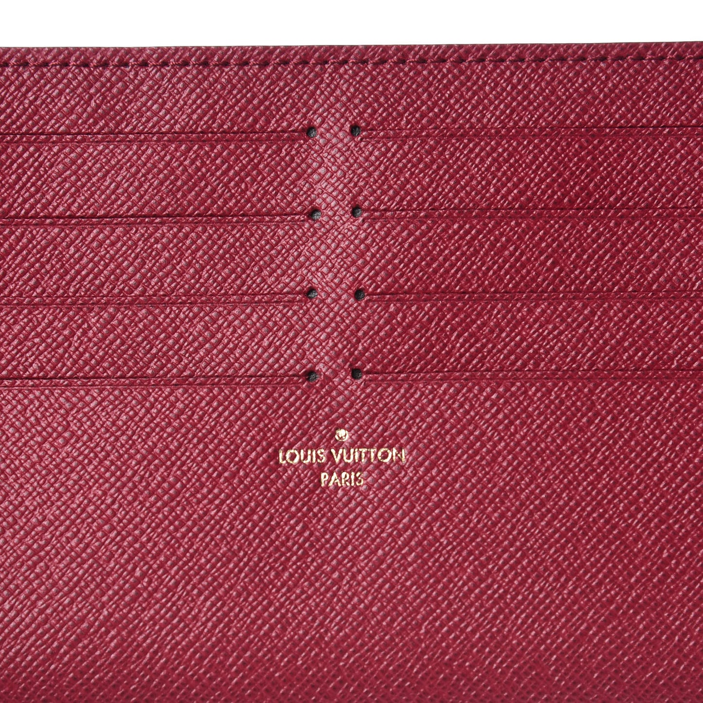 Monogram Pochette Felicie Chain Wallet Fuchsia