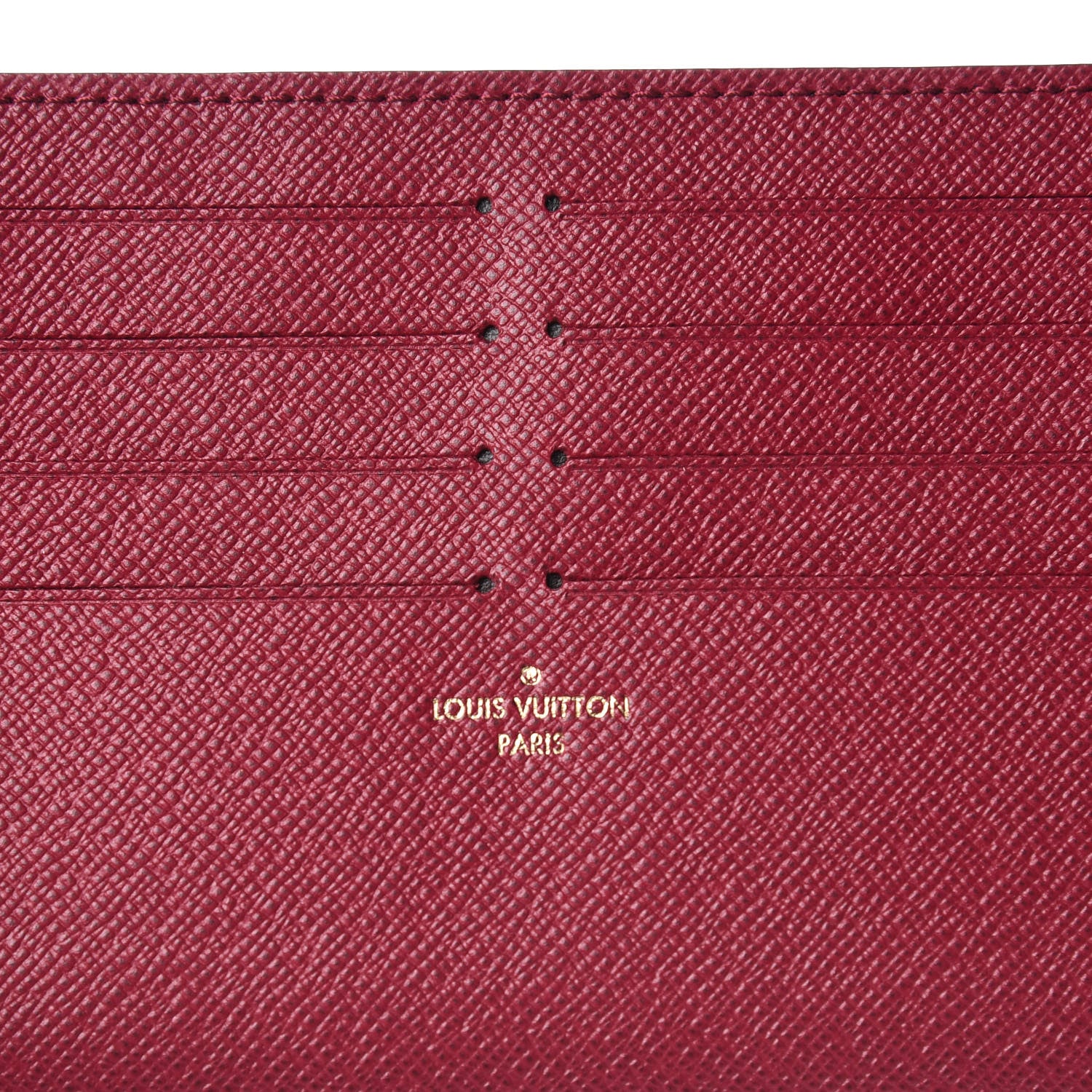 Louis Vuitton Monogram Pochette Felicie Chain Wallet Fuchsia 14 of 23