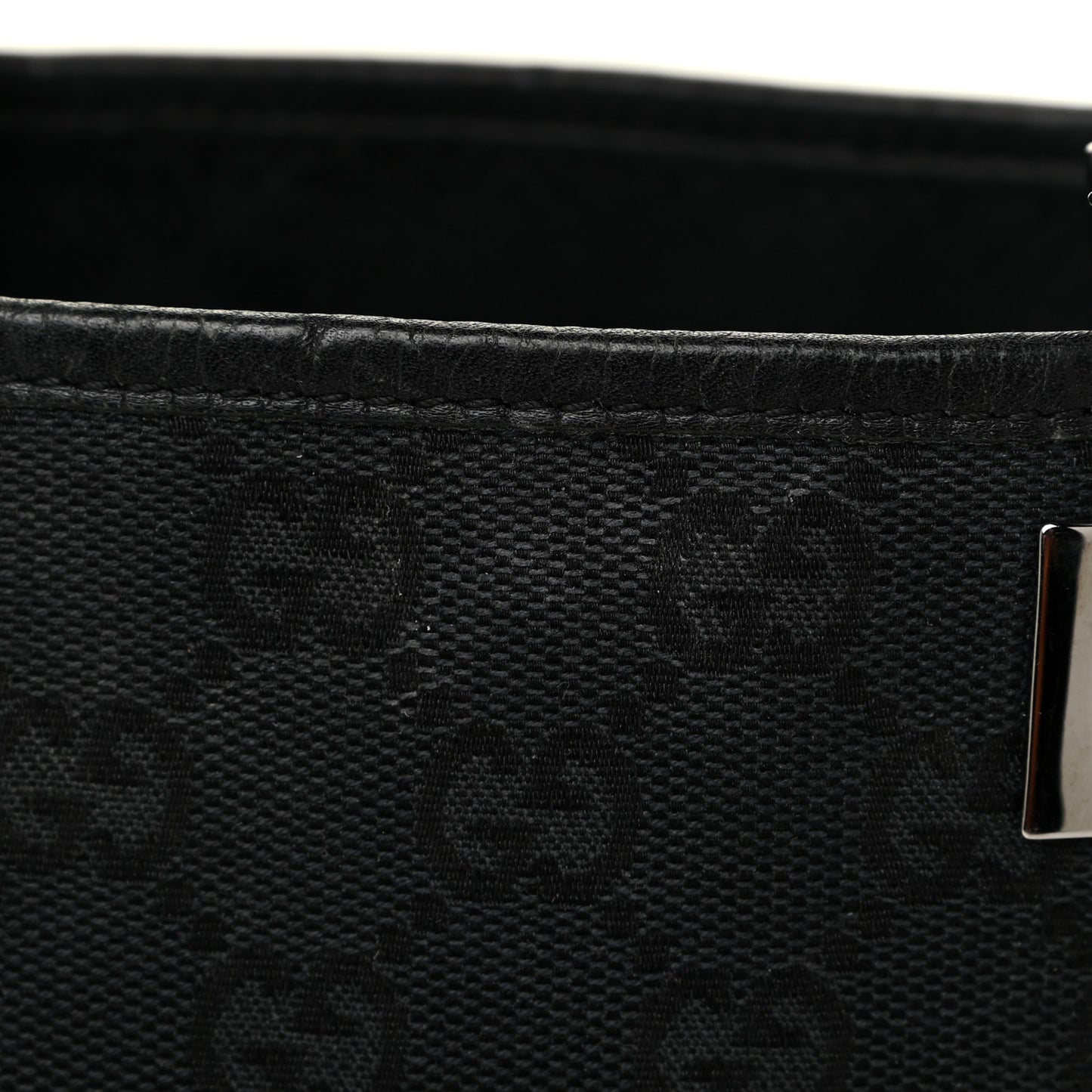 Monogram Small Bucket Tote Black