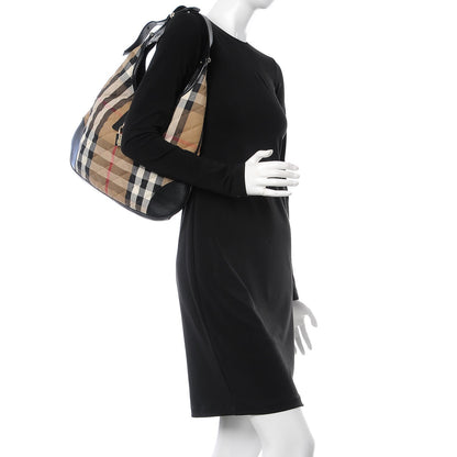 Burberry House Check Quilted Brook Hobo 2 of 8