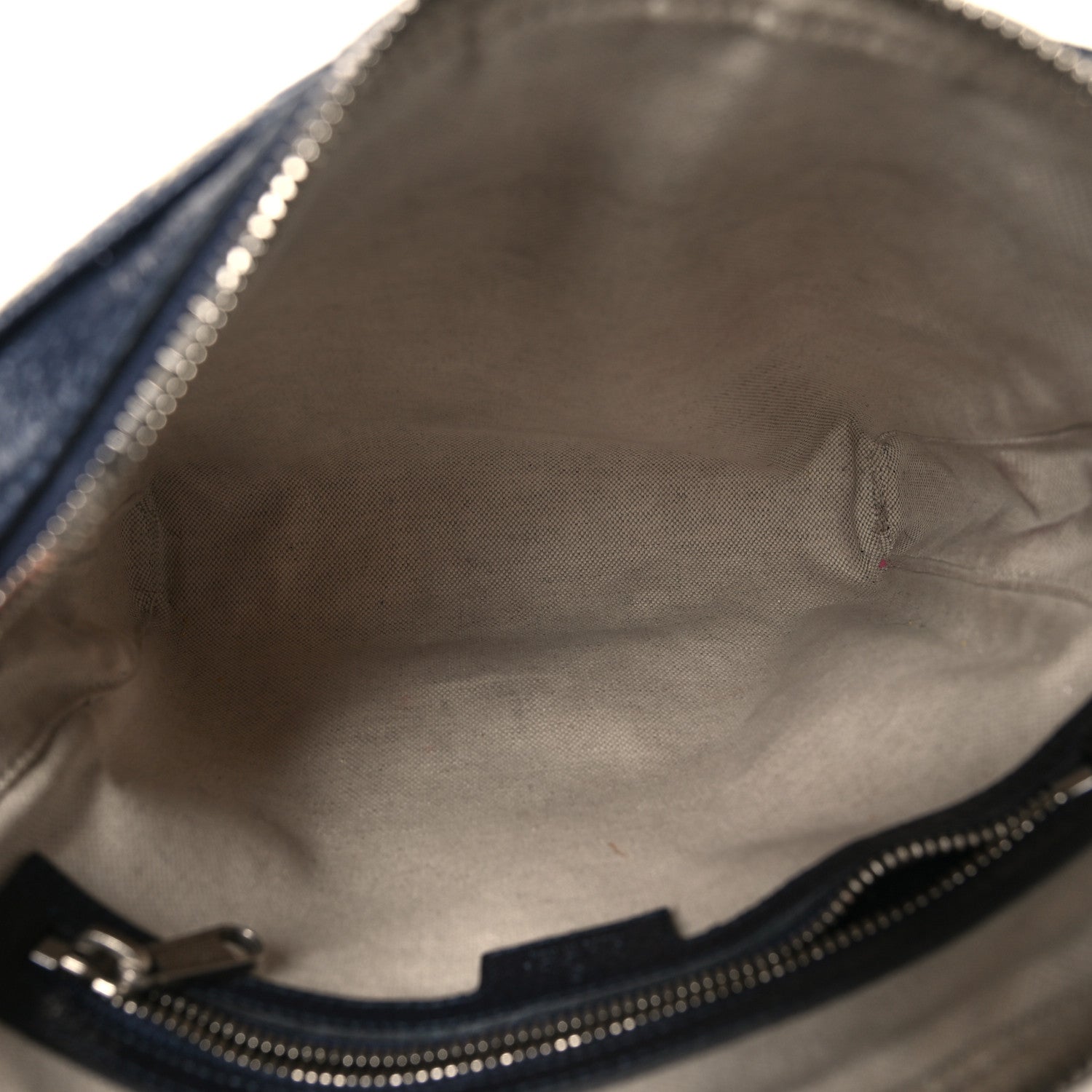 Gucci GG Supreme Monogram Textured Dollar Calfskin Web Small Ophidia Messenger Bag Beige Blue 5 of 10