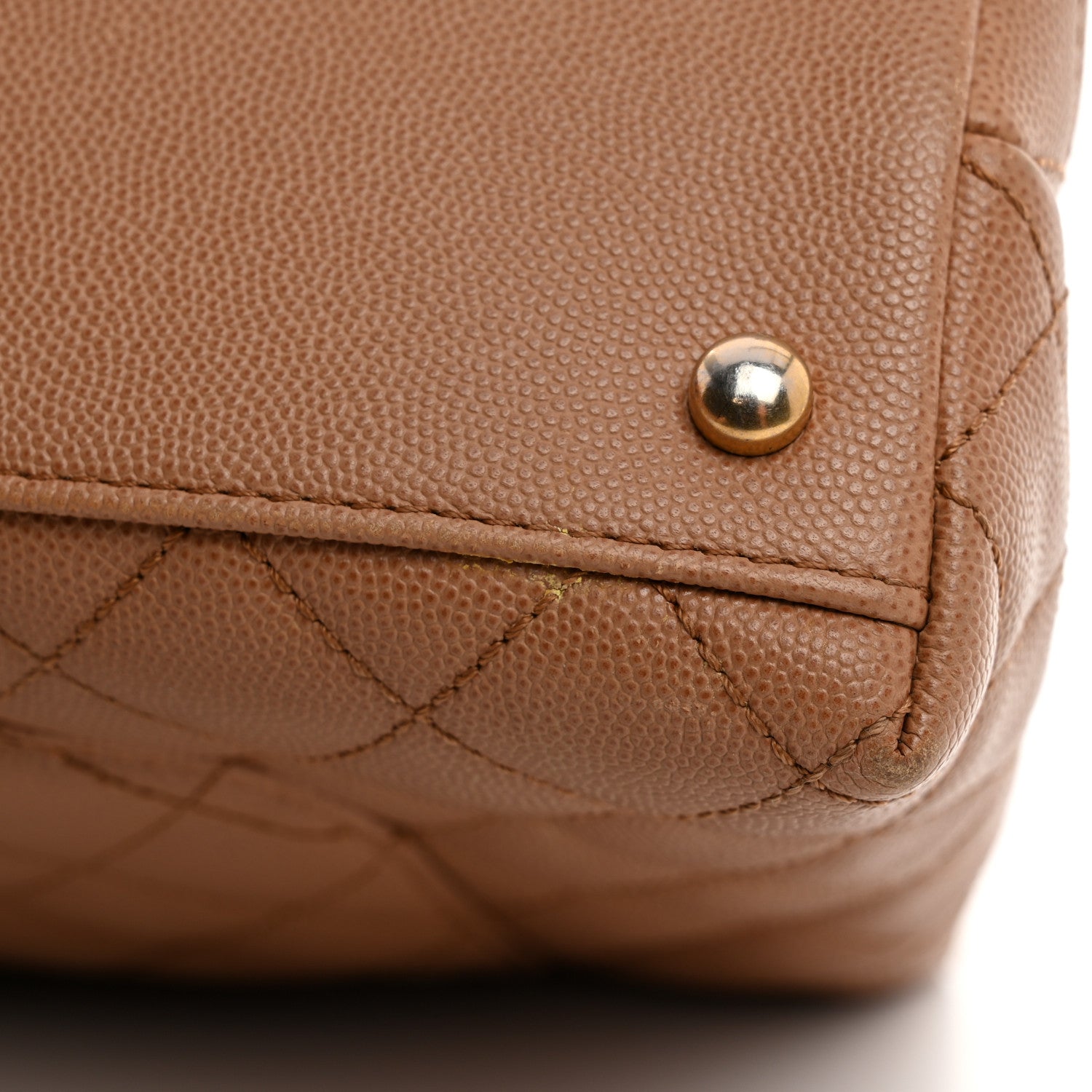 Chanel Caviar Lizard Embossed Quilted Small Coco Handle Flap Beige 16 of 17