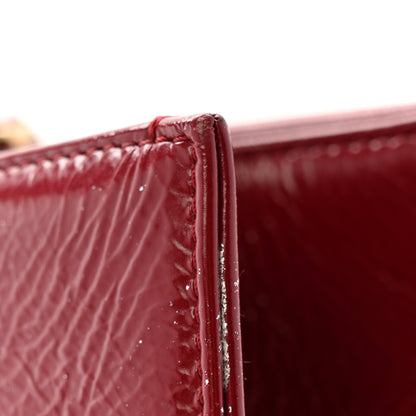Chanel Shiny Aged Calfskin Shopping Bag Red 12 of 15