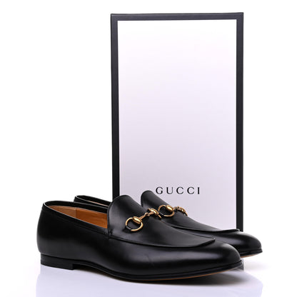 Gucci Calfskin Horsebit Mens Jordaan Loafers 9.5 Black 11 of 11