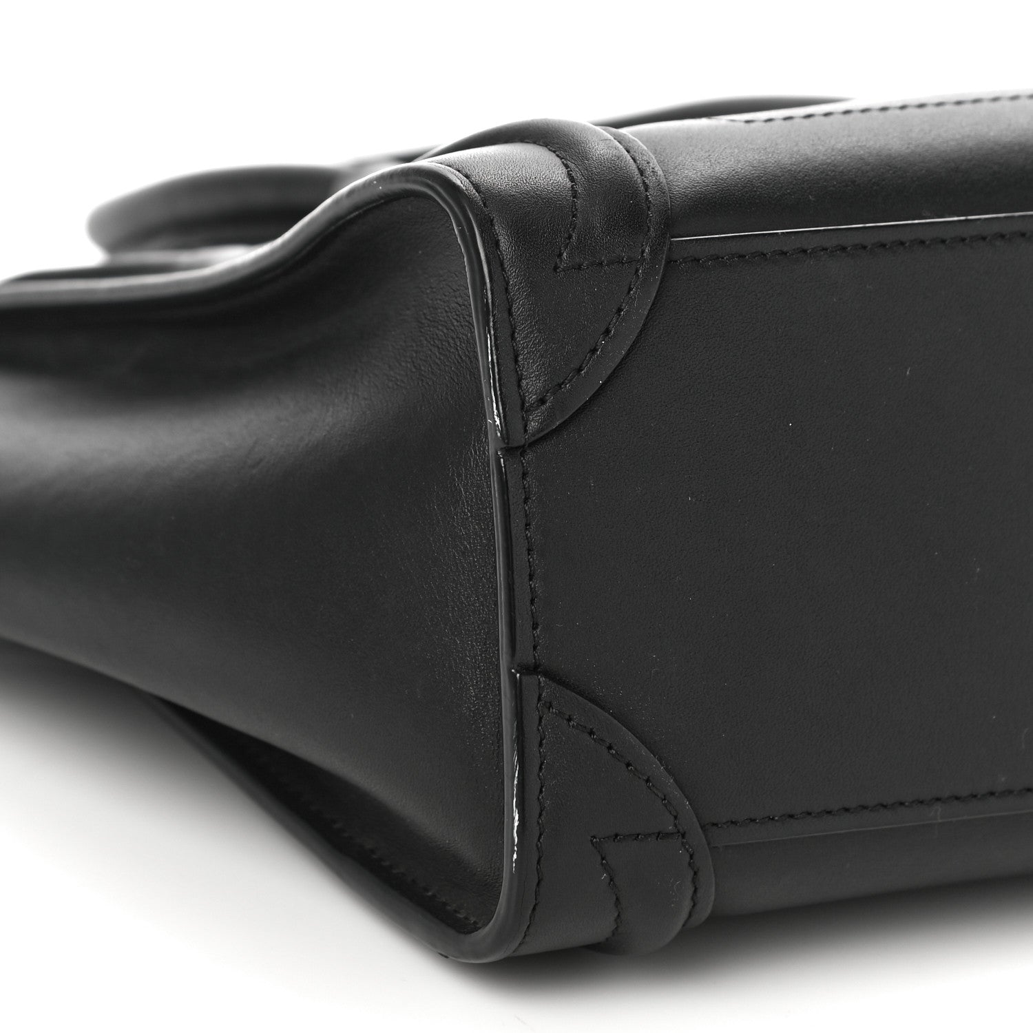 Celine Smooth Calfskin Nano Luggage Black 8 of 12