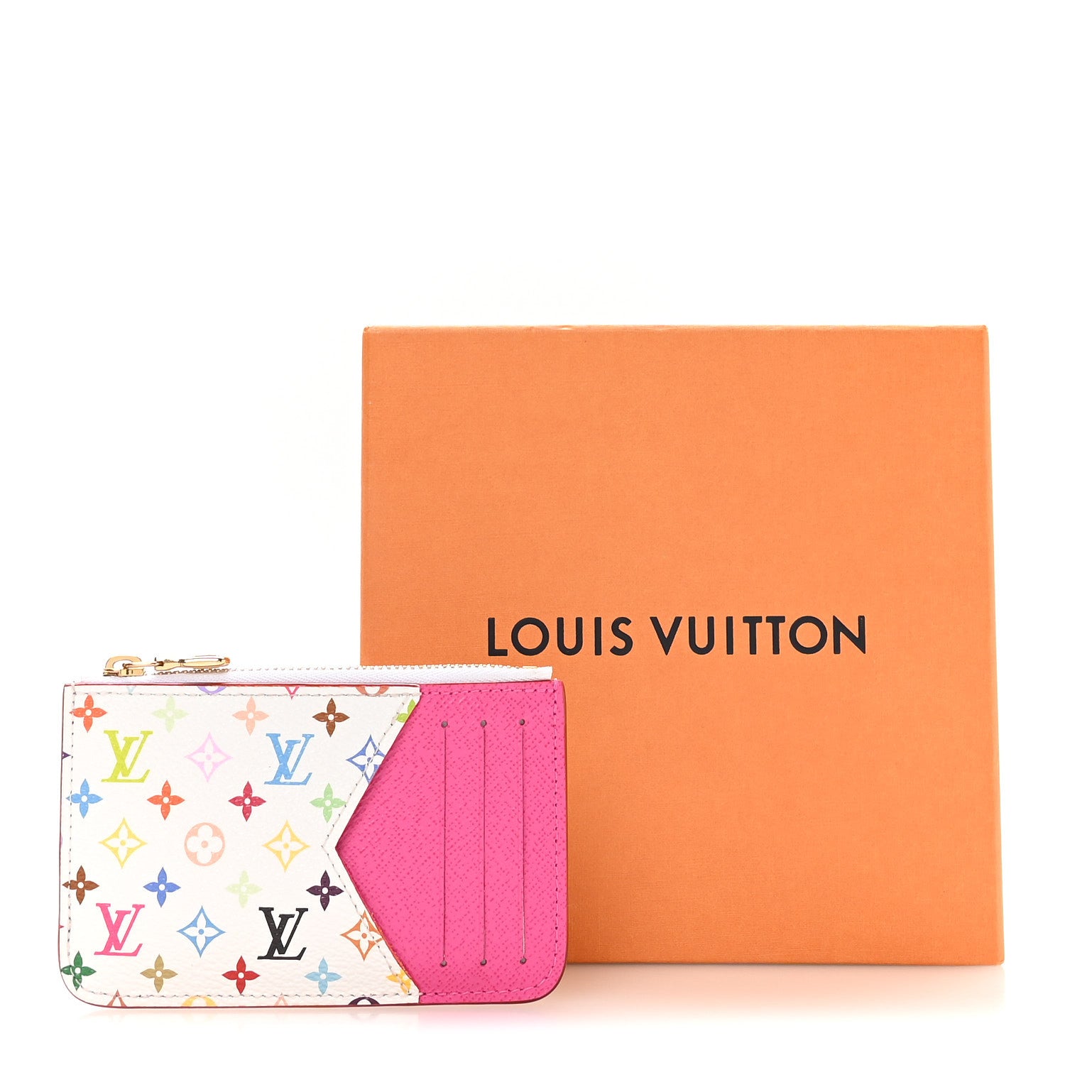 Louis Vuitton LV X TM Monogram Romy Card Holder Kawaii Pink 7 of 7