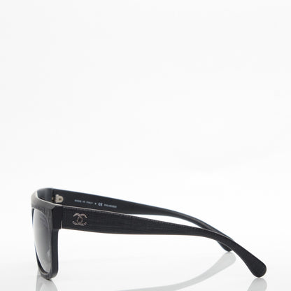 Chanel Polarized CC Sunglasses 5333-A Matte Black 2 of 12