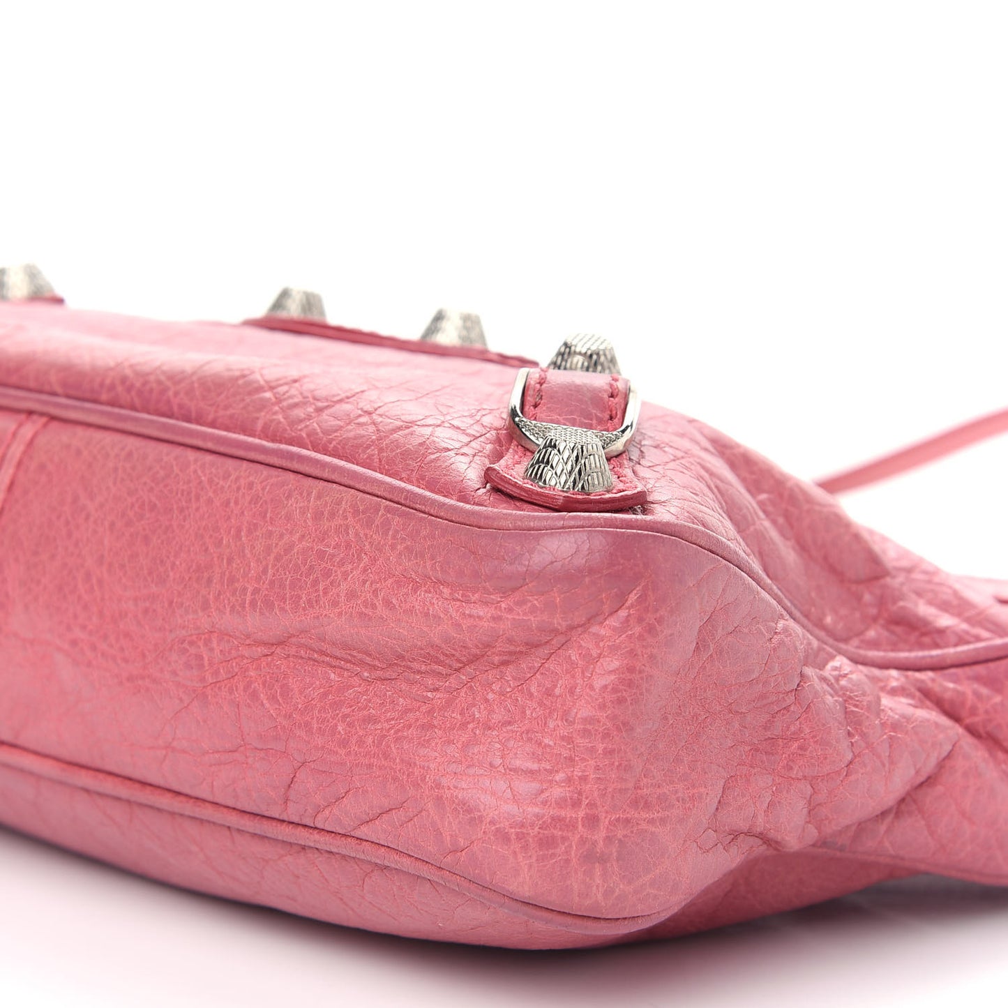 Agnue Giant 12 Silver Hardware Hip Rose Bonbon