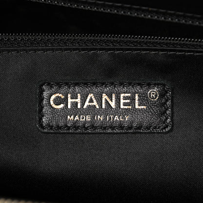 Chanel Caviar Quilted XL Grand Shopping Tote GST Black 6 of 12