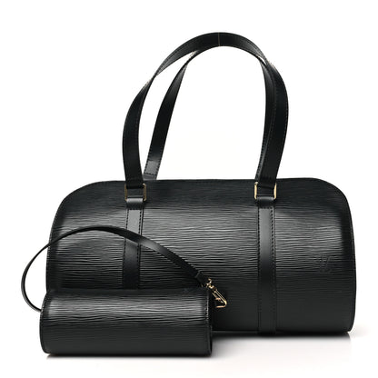 Louis Vuitton Epi Soufflot Black 3 of 9