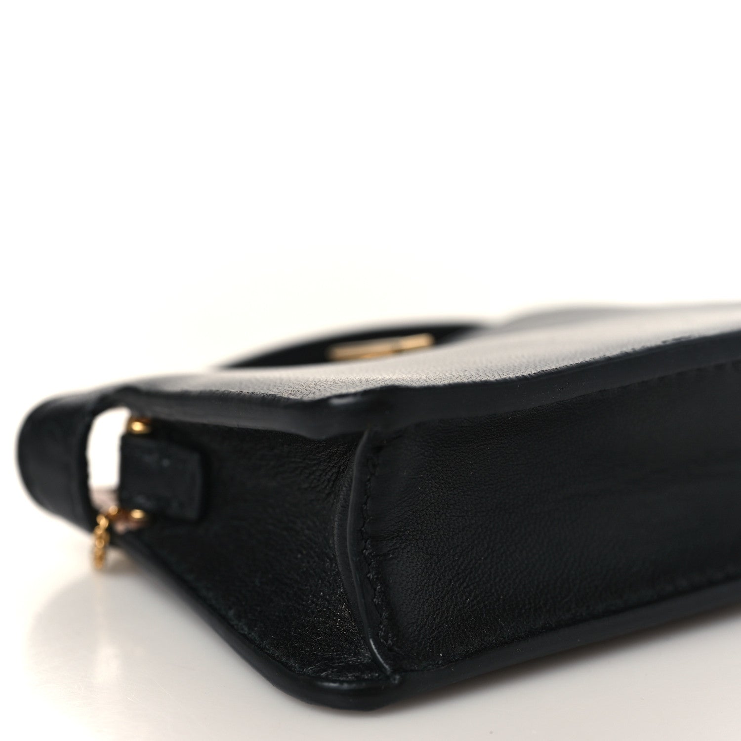 Fendi Nappa Sigma Pico Peekaboo Charm Black 7 of 9