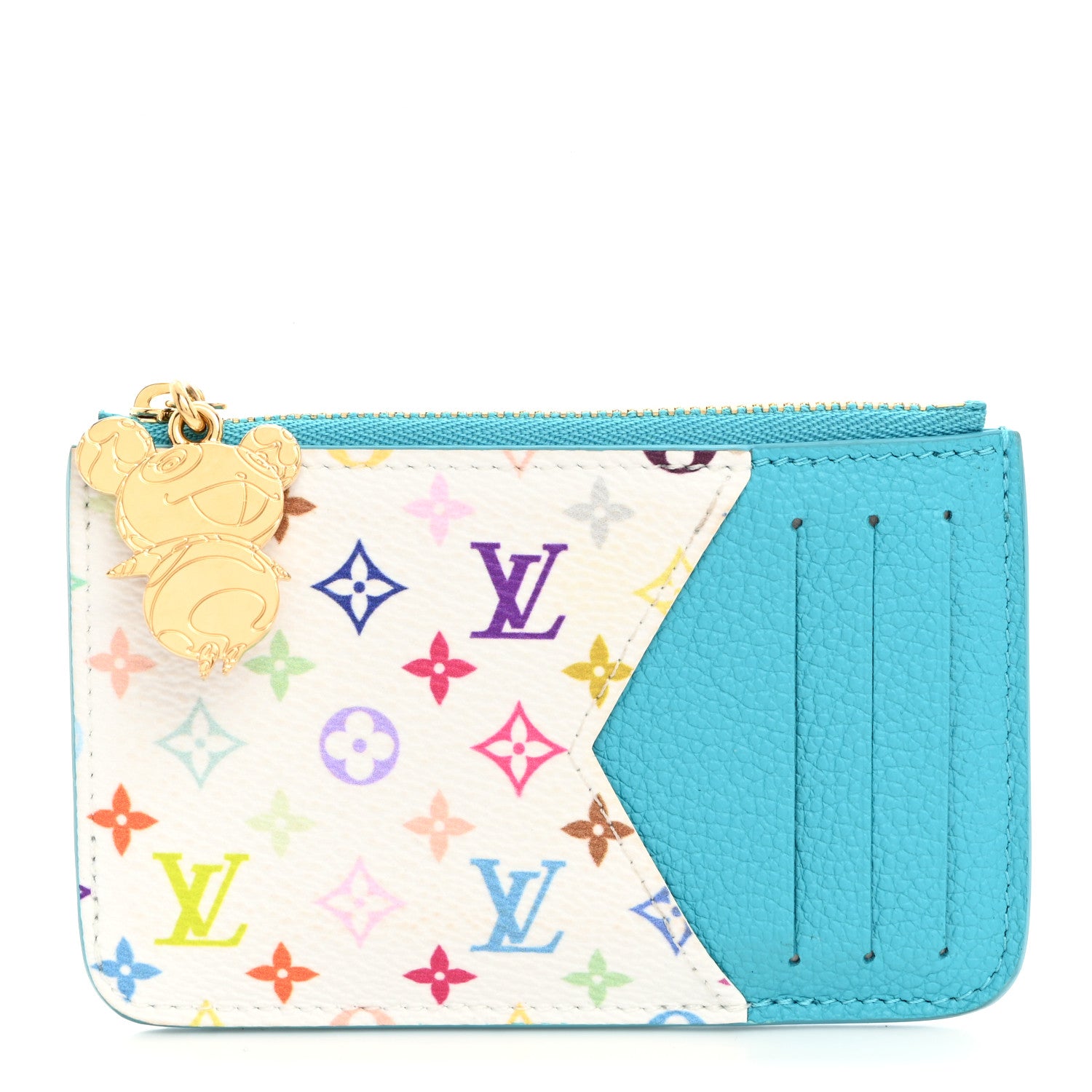 Louis Vuitton LV X TM Monogram Romy Card Holder Kabira Blue 1 of 7