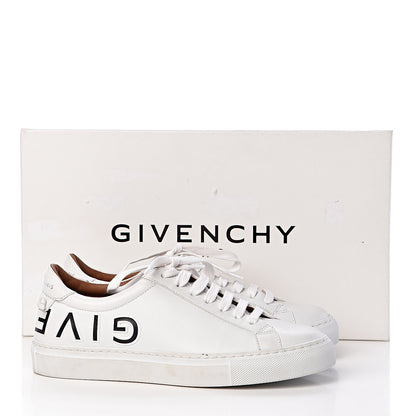 Givenchy Calfskin Reverse Logo Womens Urban Street Sneakers 37 White 10 of 10