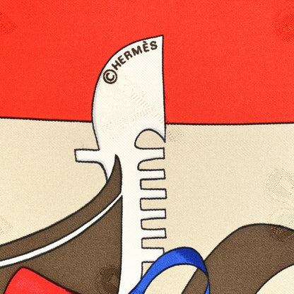 Hermes Silk Le Carnaval de Venise Scarf 90 3 of 4