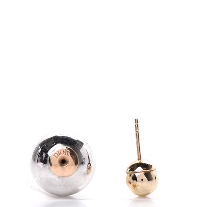 Christian Dior Mise En Dior Tribal Earrings Gold Silver 3 of 8