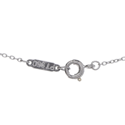 Tiffany Platinum Diamond .18ct Solitaire Pendant Necklace 5 of 6