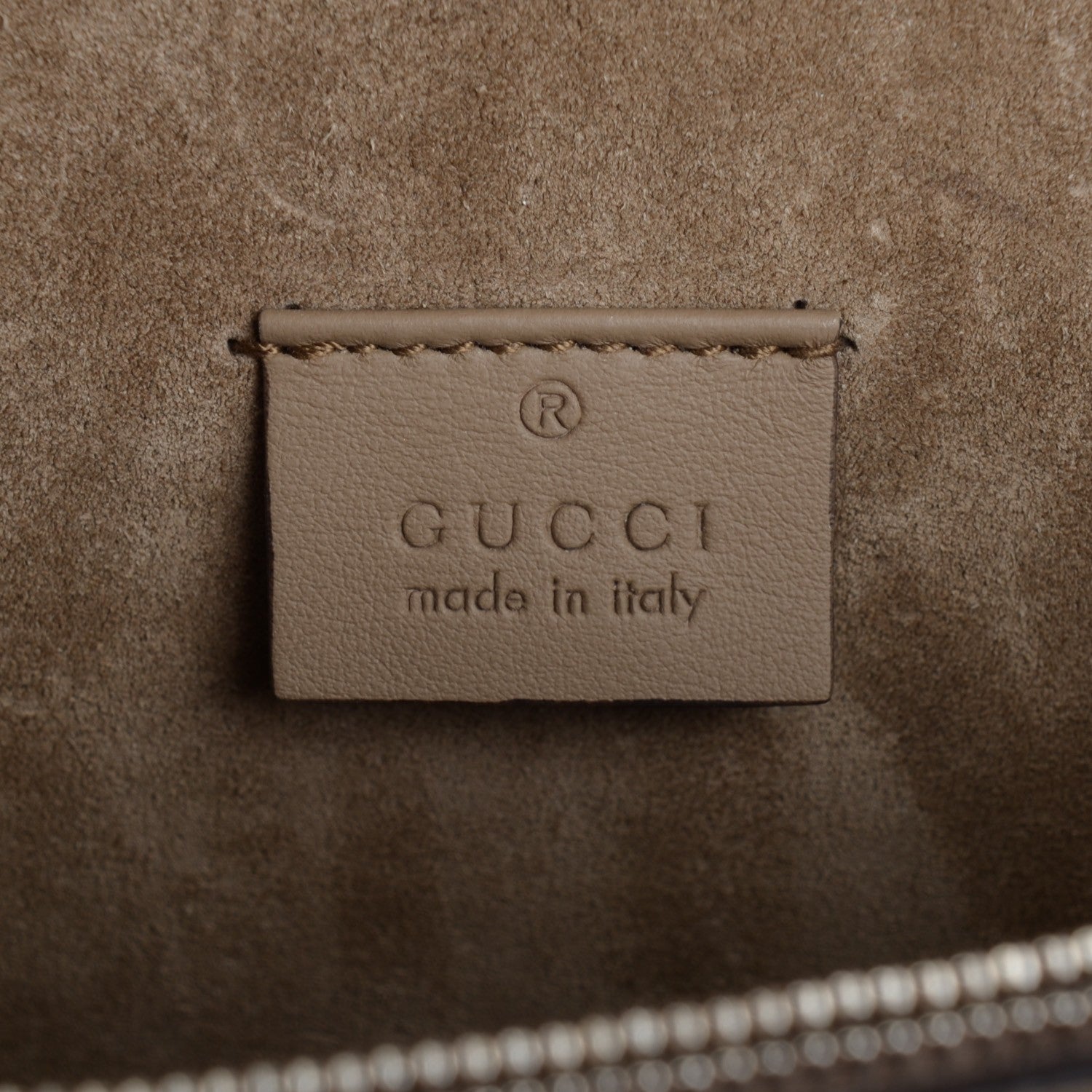 Gucci GG Supreme Monogram Small Dionysus Shoulder Bag Taupe 6 of 7