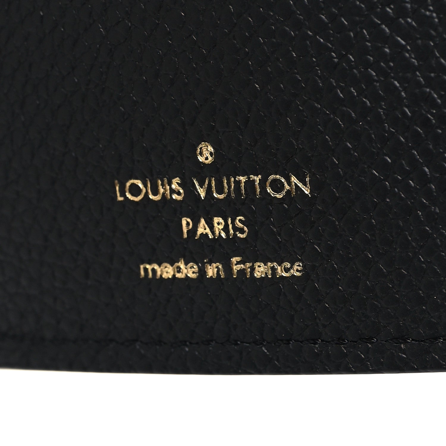Louis Vuitton Empreinte Monogram Giant Victorine Wallet Black Beige 6 of 7
