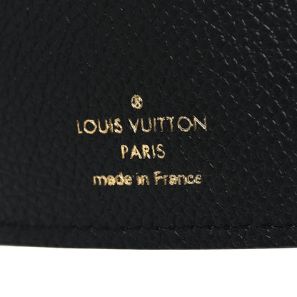 Louis Vuitton Empreinte Monogram Giant Victorine Wallet Black Beige 6 of 7