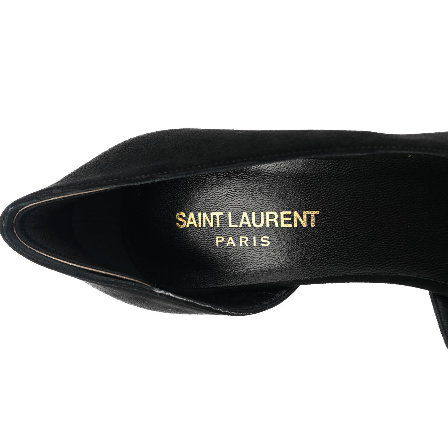 Suede Janis 105 D'Orsay Pumps 38 Black
