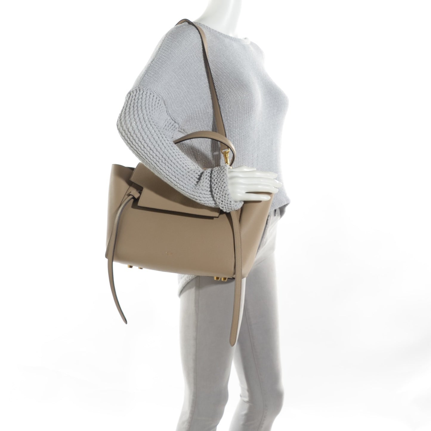 Grained Calfskin Mini Belt Bag Dune