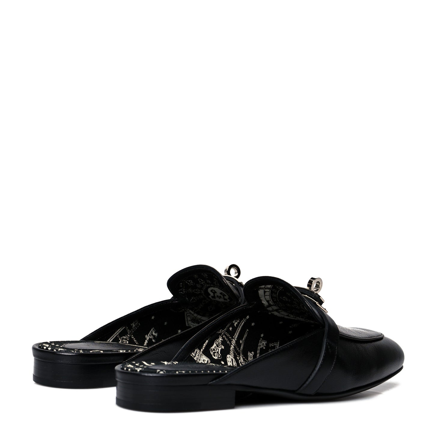 Goatskin Oz Mules 37 Black