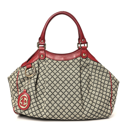 Gucci Diamante Medium Sukey Tote Red 1 of 11
