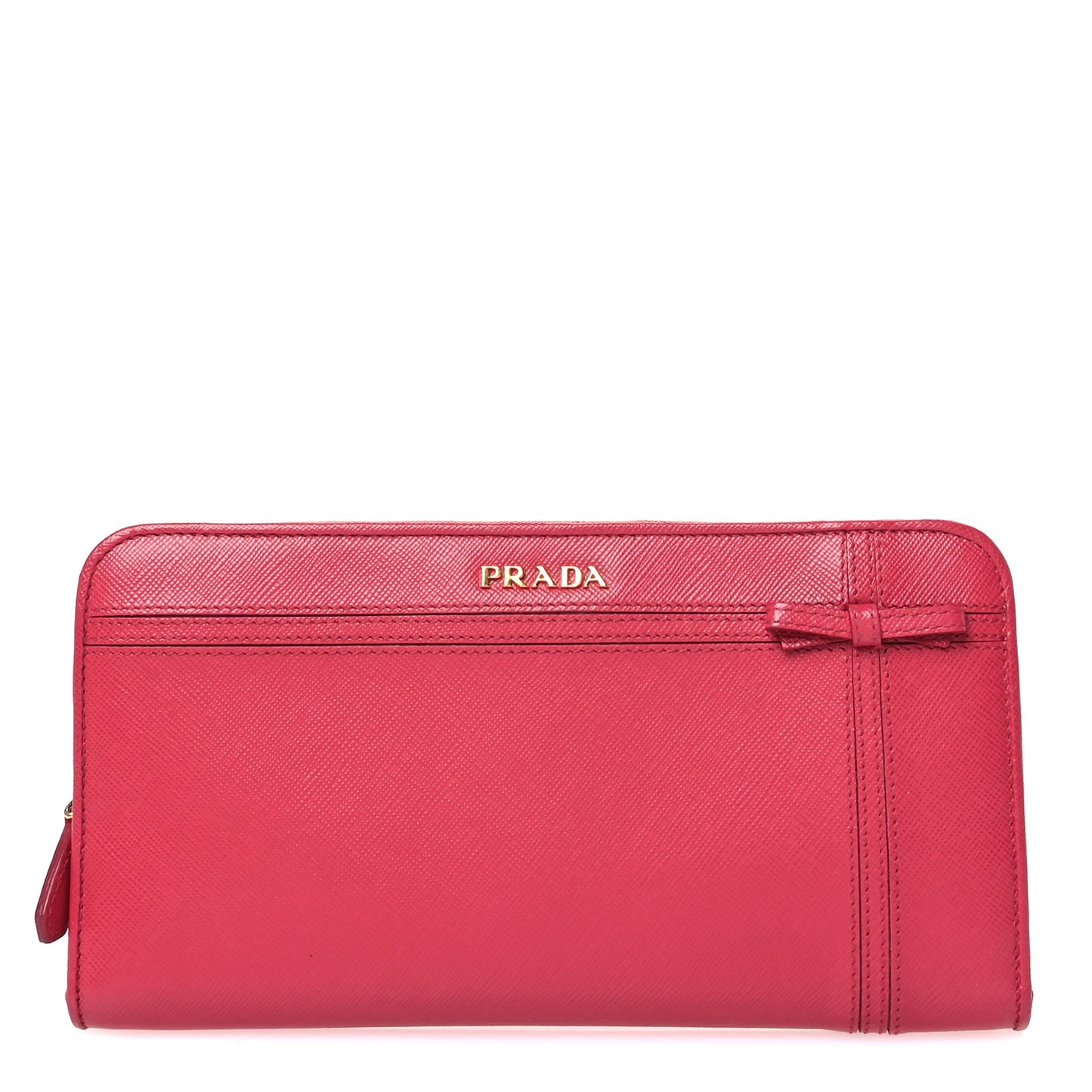 Saffiano Continental Double Snap Wallet  Peonia