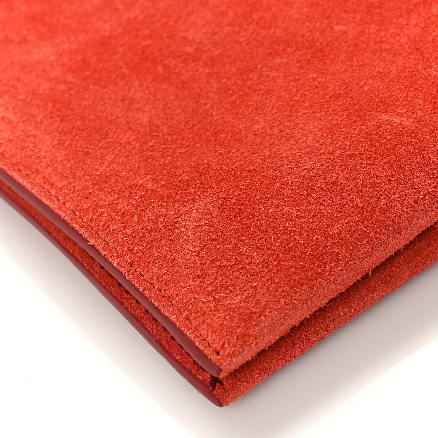 Suede Braid Bag Tomato