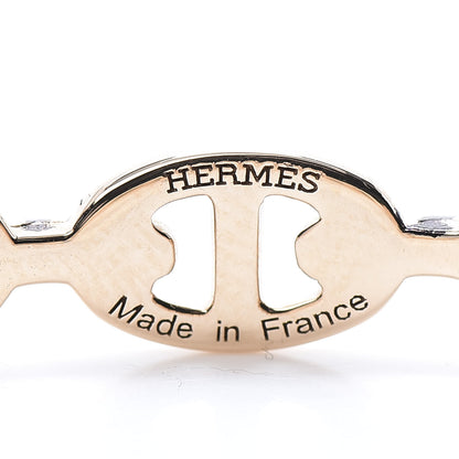 Hermes 18K Rose Gold PM Chaine d'Ancre Enchainee Bracelet SH 4 of 6
