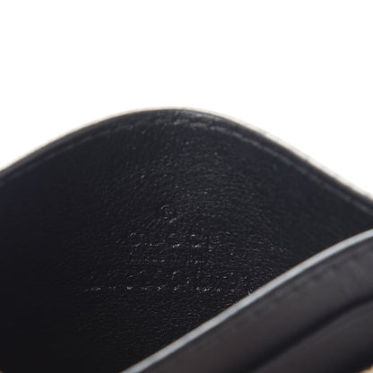 Gucci GG Supreme Monogram Bees Card Holder Black 6 of 7