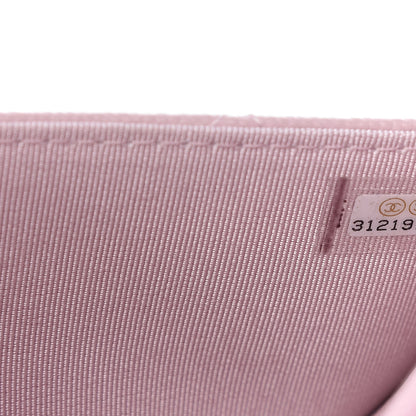 Chanel Caviar Quilted Wallet On Chain WOC Light Pink 10 of 12