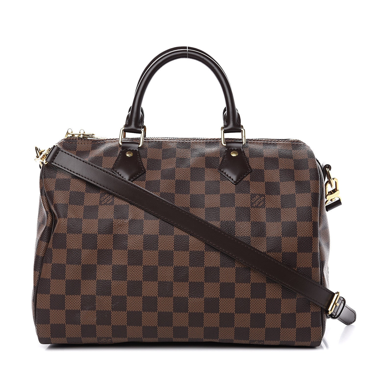 Louis Vuitton Damier Ebene Speedy Bandouliere 30 1 of 10