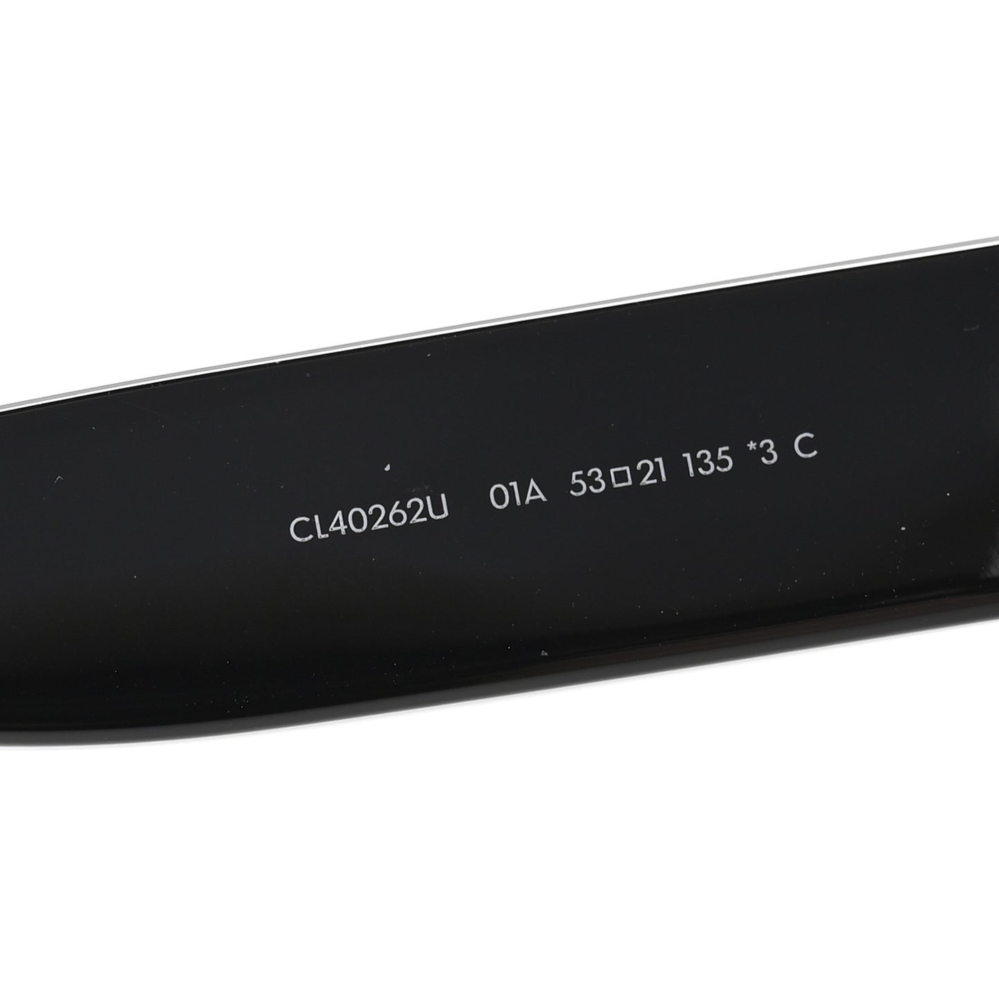 Acetate Triomphe 01 Sunglasses CL40262U Black
