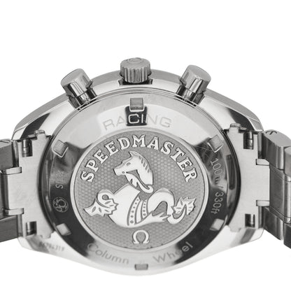 Omega Stainless Steel 40mm Speedmaster Racing Co-Axial Chronograph Automatic Watch Blue 326.30.40.50.03.001 4 of 4