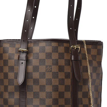 Louis Vuitton Damier Ebene Marais Bucket 27 9 of 9