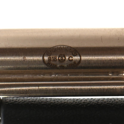 Chanel Calfskin CC Wide Cuff S Black 4 of 5