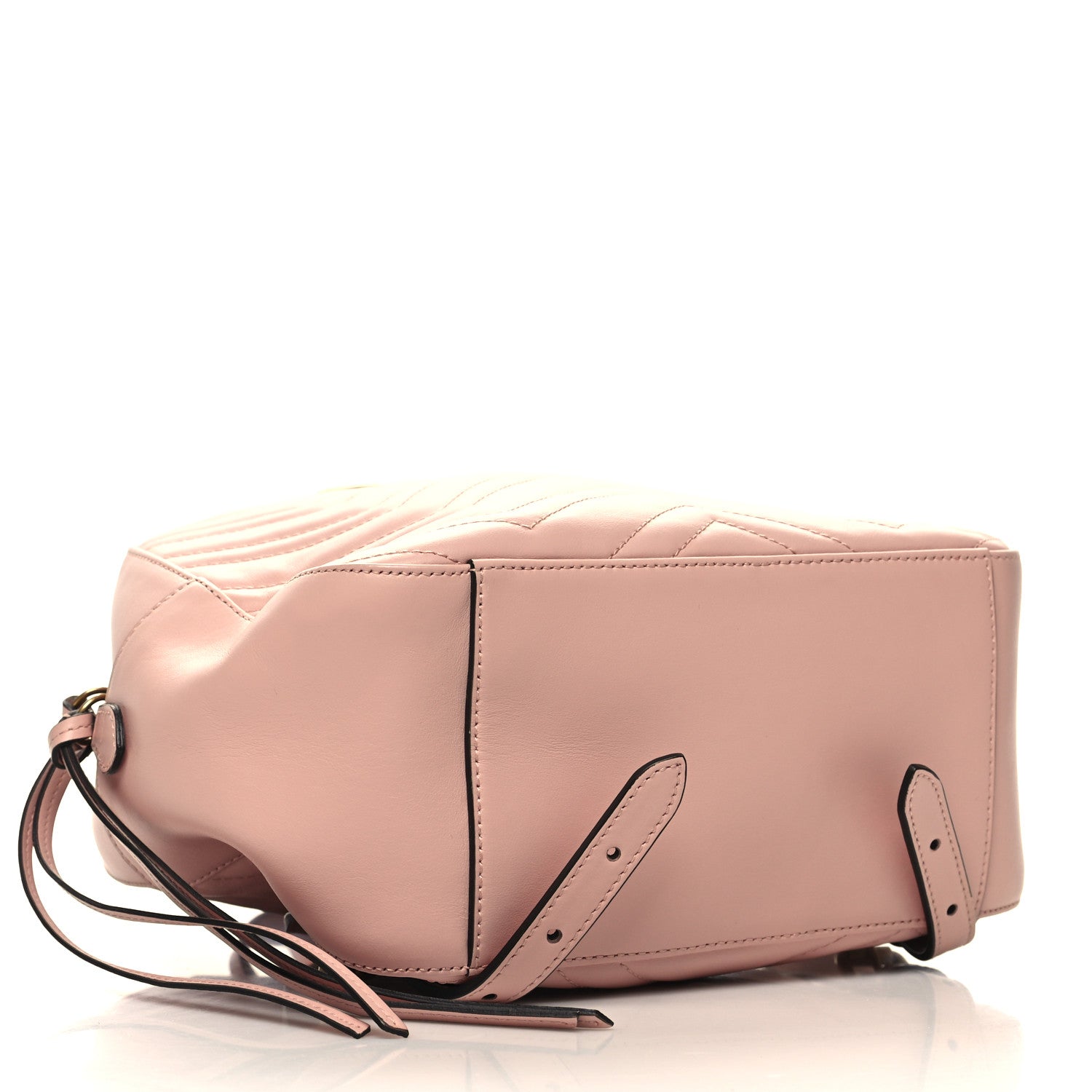 Gucci Calfskin Matelasse GG Marmont Dome Backpack Perfect Pink 3 of 9