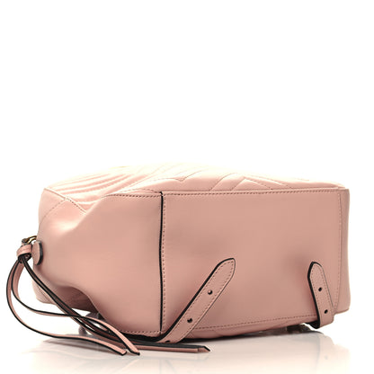 Gucci Calfskin Matelasse GG Marmont Dome Backpack Perfect Pink 3 of 9