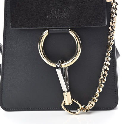 Chloe Suede Calfskin Mini Faye Bracelet Bag Black 12 of 12
