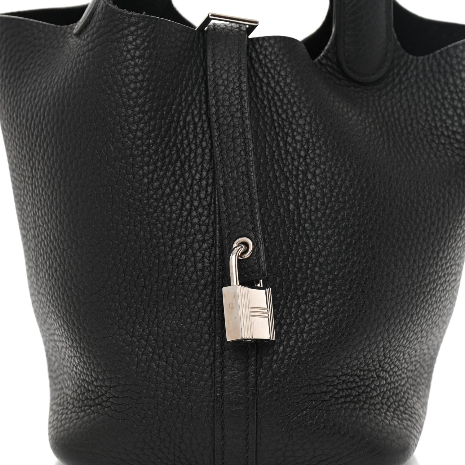 Hermes Taurillon Clemence Picotin Lock 18 PM Black 8 of 8